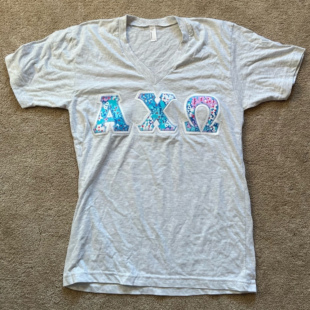 Alpha chi omega letter shirt BRAND NEW